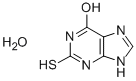 2-THIO-6-HYDROXYPURINE HYDRATE, 98 Struktur