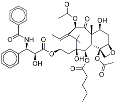 2-Debenzoyl Paclitaxel 2-Pentanoate Struktur