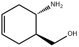 3-Cyclohexene-1-methanol,6-amino-,(1S,6S)-(9CI) Struktur