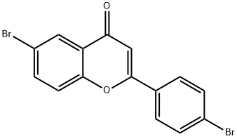 6,4'-DIBROMOFLAVONE Struktur