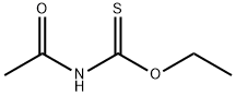 N-Acetylthiocarbamic acid O-ethyl ester Struktur