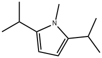 Pyrrole, 2,5-diisopropyl-1-methyl- (8CI) Struktur