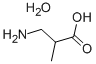 DL-3-AMINOISOBUTYRIC ACID MONOHYDRATE Struktur