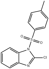 2-Chloro-1-(toluene-4-sulfonyl)-1H-benzoiMidazole, 98+% C14H11ClN2O2S, MW: 306.77 Struktur