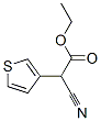 ethyl 2-cyano-2-(3-thienyl)acetate Struktur