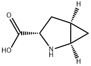 (1R,3S,5R)-2-AZABICYCLO[3.1.0]HEXANE-3-CARBOXYLIC ACID Struktur