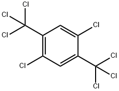 1,4-Dichloro-2,5-bis(trichloromethyl)benzene Struktur