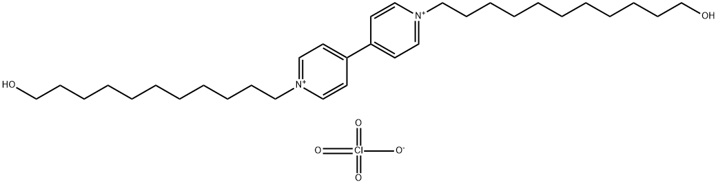 N,N'-BIS(11HYDROXYUNDECANYL)BIPYRIDINIUM DIPERCHLORATE Structure