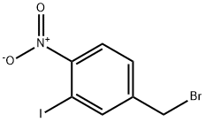 ALPHA-BROMO-3-IODO-4-NITROTOLUENE Struktur