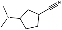 Cyclopentanecarbonitrile, 3-(dimethylamino)- (9CI) Struktur