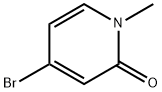 4-BROMO-1-METHYLPYRIDIN-2(1H)-ONE Structure