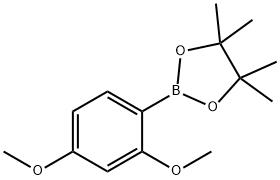 2,4-DIMETHOXYPHENYLBORONIC ACID, PINACOL ESTER Struktur