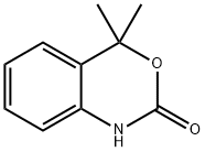 4,4-Dimethyl-1H-3,1-benzooxazine-2(4H)-one Structure