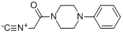 4-PHENYL-PIPERAZINO-ISOCYANO-ACETAMIDE Struktur