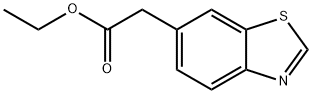 6-Benzothiazoleaceticacid,ethylester(9CI) Struktur