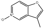 Furo[3,2-c]pyridine, 3-methyl-, 5-oxide (9CI) Struktur