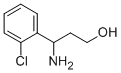 3-AMINO-3-(2-CHLORO-PHENYL)-PROPAN-1-OL Struktur