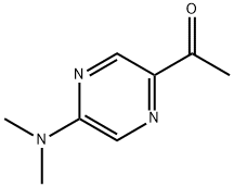 Ethanone, 1-[5-(dimethylamino)pyrazinyl]- (9CI) Struktur