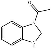 1H-Benzimidazole, 1-acetyl-2,3-dihydro- (9CI) Struktur