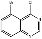 5-bromo-4-chloroquinazoline Struktur