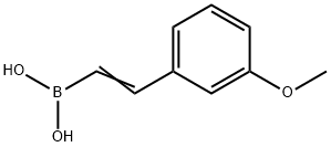 TRANS-2-(3-METHOXYPHENYL)VINYLBORONIC A Struktur