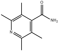 2,3,5,6-TETRAMETHYLPYRIDINE-4-CARBOXAMIDE Struktur