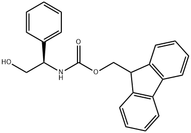 FMOC-D-PHENYLGLYCINOL Struktur