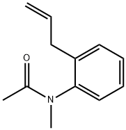 Acetamide,  N-methyl-N-[2-(2-propenyl)phenyl]-  (9CI) Struktur