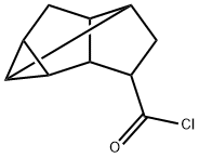 1,2,4-Methenopentalene-5-carbonyl chloride, octahydro- (8CI,9CI) Struktur