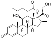 Betamethasone 17-valerate Struktur