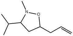 Isoxazolidine, 2-methyl-3-(1-methylethyl)-5-(2-propenyl)- (9CI) Struktur