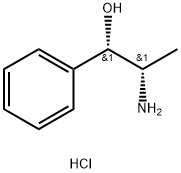 Norpseudoephedrine hydrochloride Struktur