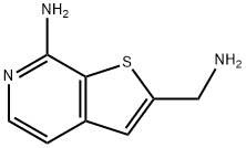 Thieno[2,3-c]pyridine-2-methanamine, 7-amino- (9CI) Struktur