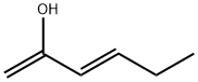 (E)-hex-3-en-2-one Struktur