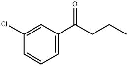 m-Chlorobutyrophenone Struktur