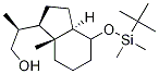 (2S)-2-((1R,3aR,7aR)-4-((tert-butyldiMethylsilyl)oxy)-7a-Methyloctahydro-1H-inden-1-yl)propan-1-ol Struktur