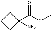 1-AMINO-CYCLOBUTANECARBOXYLIC ACID METHYL ESTER Struktur