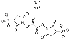 BIS(SULFOSUCCINIMIDYL)OXALATE SODIUM SALT Struktur