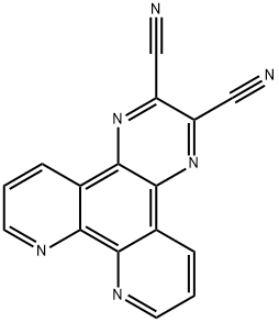 Pyrazino[2,3-f][1,10]phenanthroline-2,3-dicarbonitrile Struktur