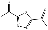 Ethanone, 1,1-(1,3,4-oxadiazole-2,5-diyl)bis- (9CI) Struktur