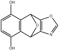 4,9-Epoxynaphth[2,3-d]oxazole-5,8-diol, 4,9-dihydro- (9CI) Struktur