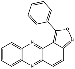 1-Phenylisoxazolo[4,3-a]phenazine Struktur