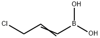 TRANS-2-CHLOROMETHYLVINYLBORONIC ACID Structure