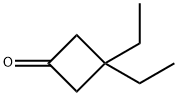 3,3-Diethylcyclobutan-1-one Struktur