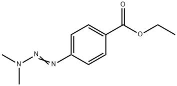 1-(4-carboxyethylphenyl)-3,3-dimethyltriazene Struktur