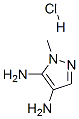 4,5-DIAMINO-1-METHYLPYRAZOLE HCL Struktur