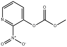 Carbonic acid, methyl 2-nitro-3-pyridinyl ester (9CI) Struktur