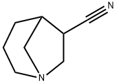 1-Azabicyclo[3.2.1]octane-6-carbonitrile(9CI) Struktur