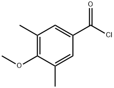 4-methoxy-3,5-dimethylbenzoyl chloride Struktur