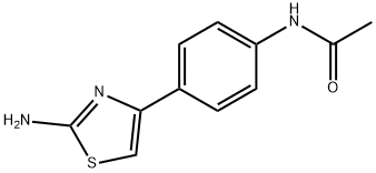 N-(4-(4-AMINO-3,5-THIAZOLYL)PHENYL)ETHANAMIDE Struktur